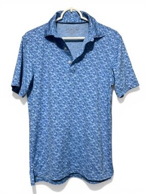 Vineyard Vines Jim Nantz Collection Hibiscus Print Polo – Size XS – Like New